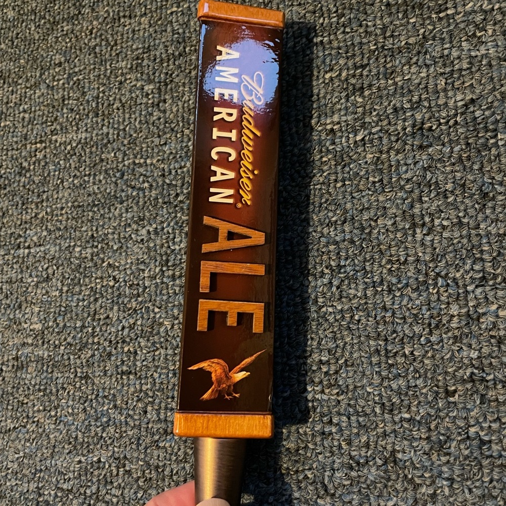 Budweiser American Ale Small Beer Tap Handle